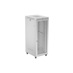 SZAFA INSTALACYJNA RACK STOJĄCA 19" 42U 800X1000 SZARA DRZWI PERFOROWANE LCD LANBERG (FLAT PACK)