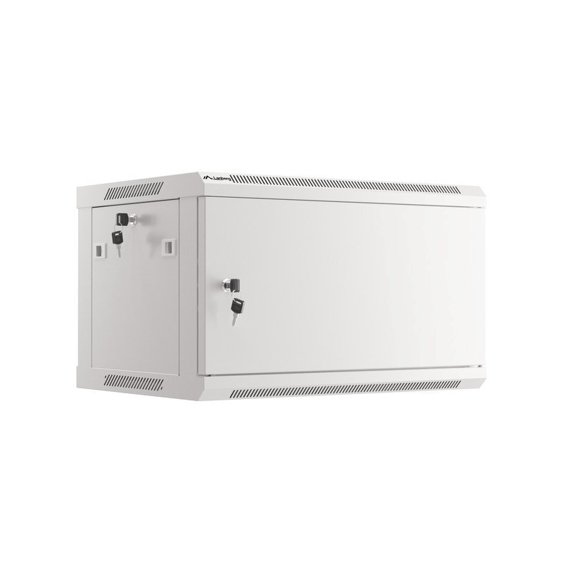 LANBERG SZAFA WISZĄCA RACK 19" 6U 600X450 DRZWI METALOWE SZARA (FLAT PACK) WF01-6406-00S LANBERG SZAFA WISZĄCA RACK 19" 6U 600X450 DRZWI METALOWE SZARA (FLAT PACK) WF01-6406-00S