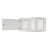 LANBERG SZAFA WISZĄCA RACK 19" 6U 600X450 DRZWI METALOWE SZARA (FLAT PACK) WF01-6406-00S
