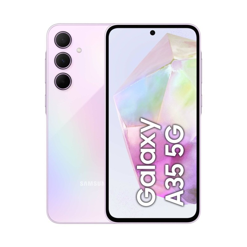 Samsung Galaxy A35 5G 16,8 cm (6.6") Hybrid Dual SIM Android 14 USB Type-C 6 GB 128 GB 5000 mAh Liliowy Samsung Galaxy A35 5G 16,8 cm (6.6") Hybrid Dual SIM Android 14 USB Type-C 6 GB 128 GB 5000 mAh Liliowy