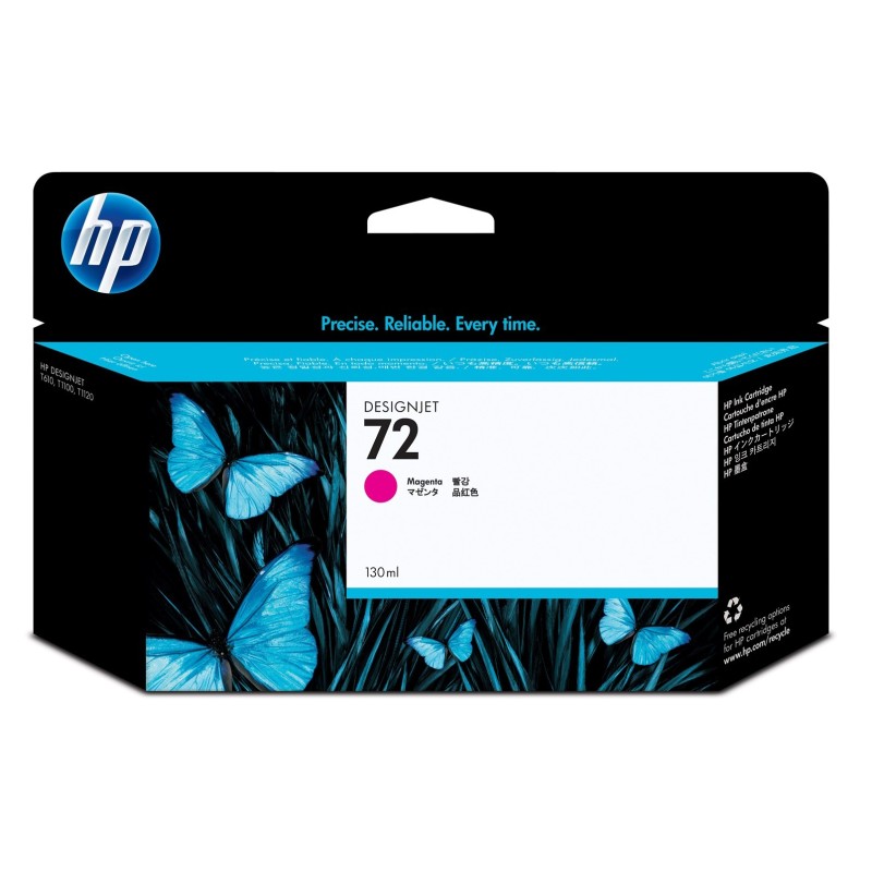 HP 72 wkład atramentowy purpurowy 130 ml HP 72 wkład atramentowy purpurowy 130 ml