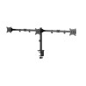 Gembird MA-D3-01 Biurkowe ramię na trzy monitory (regulowane), od 17" do 27", obciążenie do 7 kg