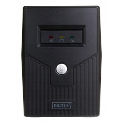 Digitus DN-170064 zasilacz UPS Technologia line-interactive 0,8 kVA 480 W 2 x gniazdo sieciowe