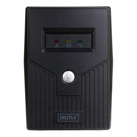 Digitus DN-170064 zasilacz UPS Technologia line-interactive 0,8 kVA 480 W 2 x gniazdo sieciowe