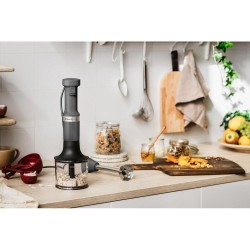 KitchenAid 5KHBV83 Blender immersyjny 180 W Szary, Stal
