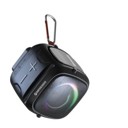 Głośnik C-TECH Impressio Qubis mini, SD, USB, BT, AUX-IN, FM radio, TWS, IPX6, RGB