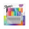 Sharpie 2198779 marker 24 szt. Końcówka cienka Czarny, Niebieski, Zielony, Pomarańczowy, Różowy, Czerwony, Żółty