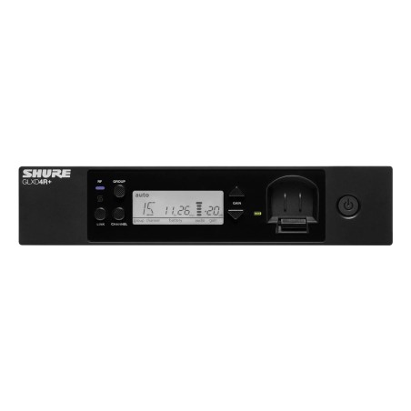 Shure GLXD14R+E-Z4 - Cyfrowy system bezprzewodowy DUAL BAND z nadajnikiem bodypack i kablem gitarowym W302