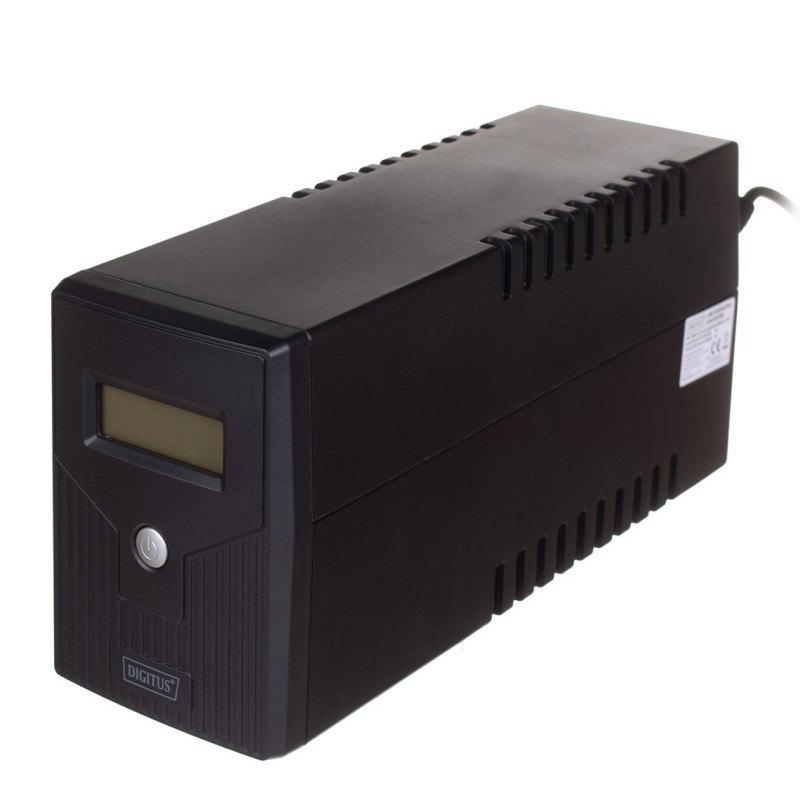 Zasilacz awaryjny UPS DIGITUS DN-170063-LCD (Desktop 600VA) Zasilacz awaryjny UPS DIGITUS DN-170063-LCD (Desktop 600VA)