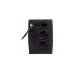 Digitus DN-170064-LCD zasilacz UPS Technologia line-interactive 0,8 kVA 480 W 2 x gniazdo sieciowe