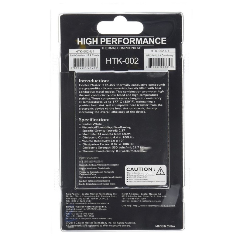 Pasta termoprzewodząca Cooler Master HTK-002-U1-GP