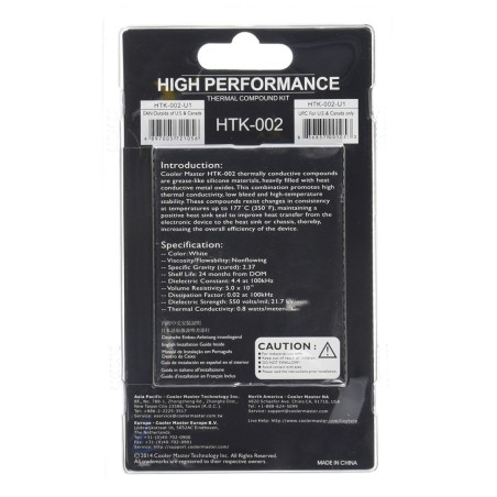 Pasta termoprzewodząca Cooler Master HTK-002-U1-GP
