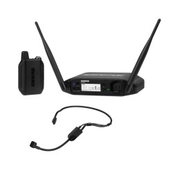 Shure GLXD14+E/PGA31-Z4 - Cyfrowy system bezprzewodowy DUAL BAND z nadajnikiem bodypack i mikrofonem nagłownym