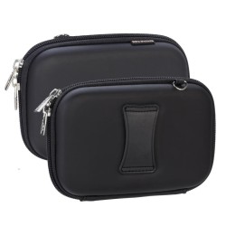 Rivacase 9101 10,9 cm (4.3") Futerał Czarny Poliester, Poliuretan