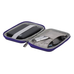 Rivacase 9101 (PU) Etui kieszeniowe Kopolimer Etylenu z Octanem Winylu (EVA) Fioletowy
