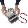 Rivacase 9101 (PU) Etui kieszeniowe Kopolimer Etylenu z Octanem Winylu (EVA) Czerwony