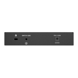 D-Link DMS-107/E łącza sieciowe Nie zarządzany Gigabit Ethernet (10/100/1000) Czarny
