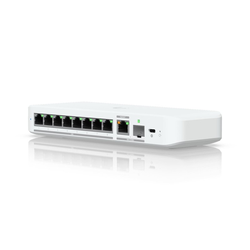 Ubiquiti UniFi Flex 2.5G Zarządzany L2 2.5G Ethernet (100/1000/2500) Obsługa PoE Montaż na biurku/ścianie Biały Ubiquiti UniFi Flex 2.5G Zarządzany L2 2.5G Ethernet (100/1000/2500) Obsługa PoE Montaż na biurku/ścianie Biały