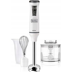 Blender ręczny Black+Decker BXHB600E (biały 600W)