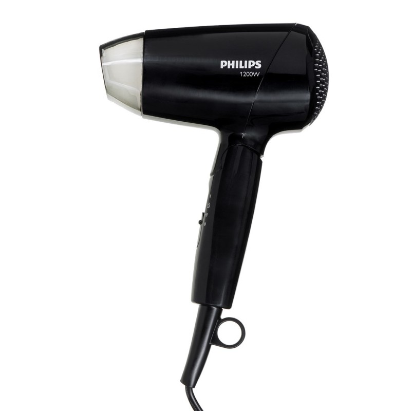 Suszarka do włosów Philips EssentialCare BHC010/10 (1200W kolor czarny) Suszarka do włosów Philips EssentialCare BHC010/10 (1200W kolor czarny)