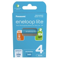 PANASONIC ENELOOP LITE AAA 550mAh 4 szt