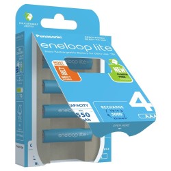 PANASONIC ENELOOP LITE AAA 550mAh 4 szt