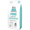 BRIT - CARE MINI GF LIGHT&STERILISED - dla kota - 7kg