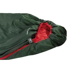 High Peak Lite Pak 1200 Śpiwór typu mumia Poliester Zielony, Czerwony