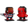 LEGO 40668 Super Heroes - Figurki Kapitana Ameryki i Czerwonego Hulka
