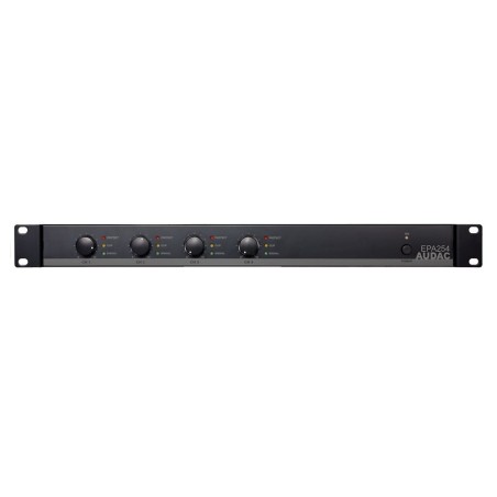 AUDAC EPA254 wzmacniacz audio 4.0 kan. Czarny