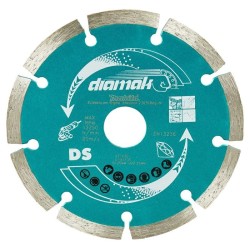 MAKITA TARCZA DIAMENTOWA 125x22,23mm SEGMENT (SUCHA) /10szt. BETON, CEGŁA, MARMUR