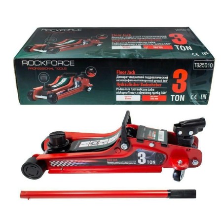 ROCKFORCE DŹWIGNIK "ŻABA" 3T 85-380mm NISKI