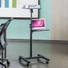 Techly ICA-TB TPM-10 stojak na laptop Czarny