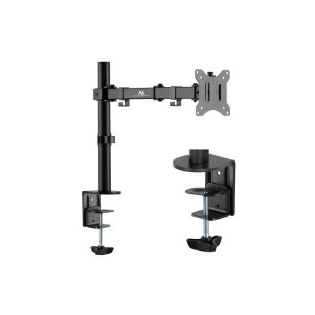 MACLEAN UCHWYT BIURKOWY DO MONITORA LCD 17-32" 8KG VESA 75X75 ORAZ 100X100 PODWÓJNE RAMIĘ MC-883