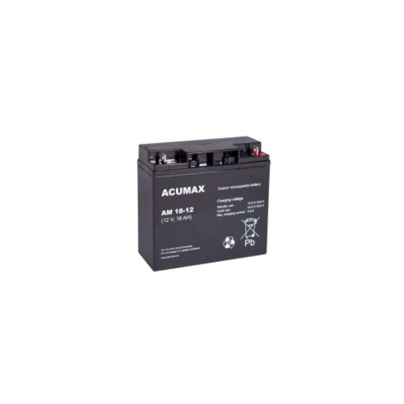 Bateria 12V 18AH VRLA AM18-12 Acumax EMU Bateria 12V 18AH VRLA AM18-12 Acumax EMU