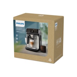 Ekspres do kawy Philips EP4441/50, ciśnienie 15 bar, wbudowany spieniacz mleka, automatyczny, 1500 W, czarny