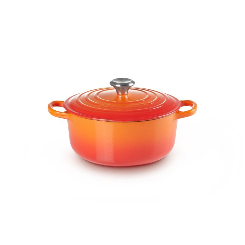 Le Creuset Signature Roaster okrągły piekarnik 22cm czerwony Le Creuset Signature Roaster okrągły piekarnik 22cm czerwony