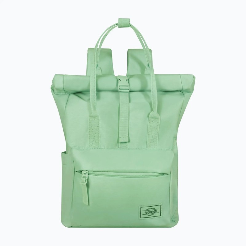 American Tourister Urban Groove Pastels Roll Top Backpack Pastel Green American Tourister Urban Groove Pastels Roll Top Backpack Pastel Green