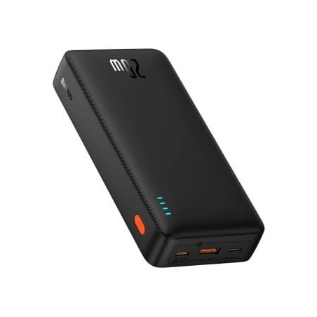 Baseus Airpow Power bank Litowo- polimerowy 20000 mAh 20 W Czarny