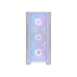MSI MAG FORGE M100R Midi Tower Przezroczysty, Biały