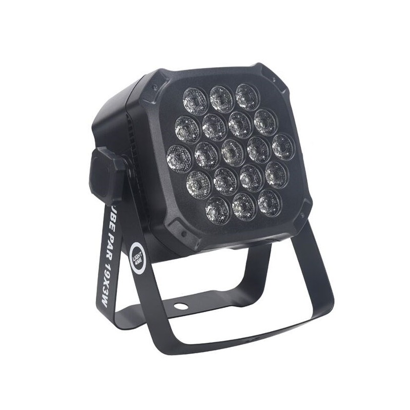 LIGHT4ME CUBE PAR 19X3W RGBW reflektor par oświetl