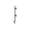 Uchwyt biurkowy pionowy 2xLCD max. 32" 8kg