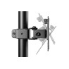 Uchwyt biurkowy pionowy 2xLCD max. 32" 8kg