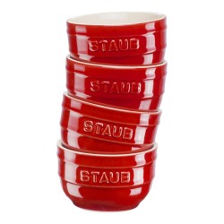 ZWILLING MINI RAMEKIN 40508-154-0 200 ML Okrągły Naczynie do pieczenia - ZESTAW 4 SZTUK