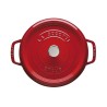 Garnek żeliwny okrągły Staub - 3.8 ltr, Czerwony