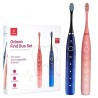 Zestaw szczoteczek sonicznych Oclean Find Duo Set (czerwony/niebieski)