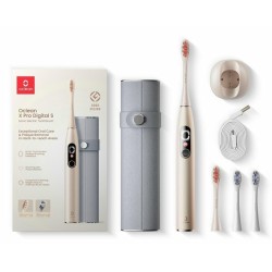 Zestaw szczoteczek sonicznych Oclean X Pro Digital Set (Złoty)