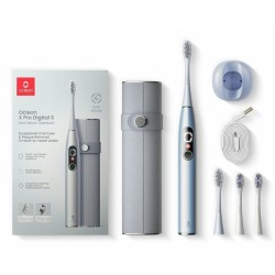Zestaw szczoteczek sonicznych Oclean X Pro Digital Set (srebrny)