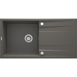 Zlewozmywak granitowy 1-komorowy z ociekaczem ZQE_T713 5907650874232