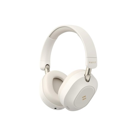Słuchawki bezprzew. bluetooth Havit H668BT beżowy